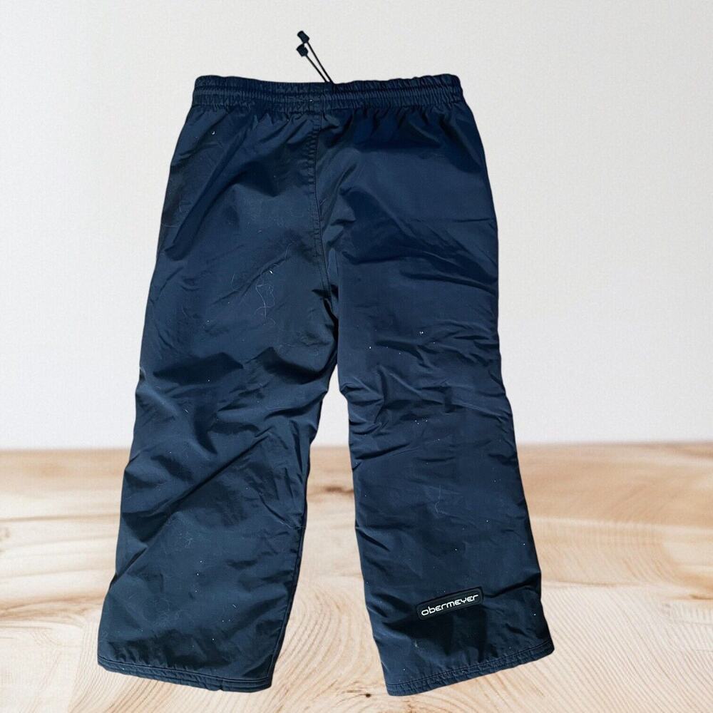 Obermeyer Ski Snowboard Pants Kids Size 5 Black Insulated‎ Snow Outdoor Winter